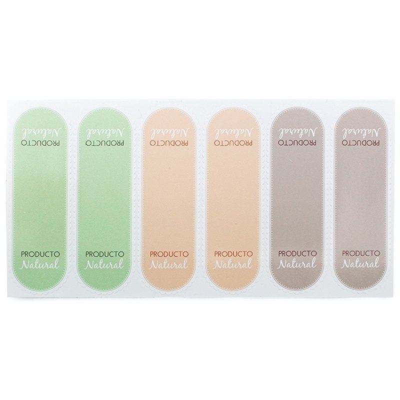 En Gran Velada puedes comprar pegatinas para packaging, como este modelo Producto natural. Amplio catálogo de pegatinas. Enví­os
