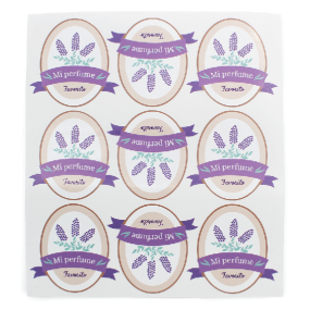 Pegatinas mi perfume favorito