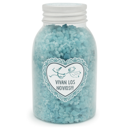 Se original y regala sales aromaticas personalizadas como detalle de boda. Un practico regalo a buen precio. Colores a elegir. E
