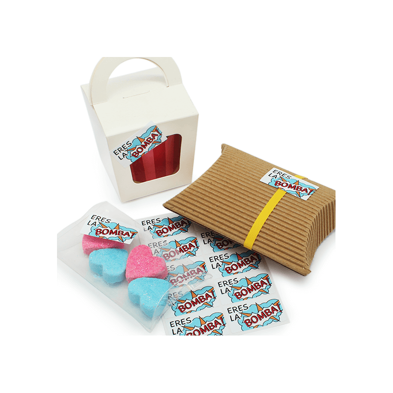 En Gran Velada puedes comprar pegatinas para el packaging de tus regalos, como estas eres la bomba. Amplio catálogo de pegatinas