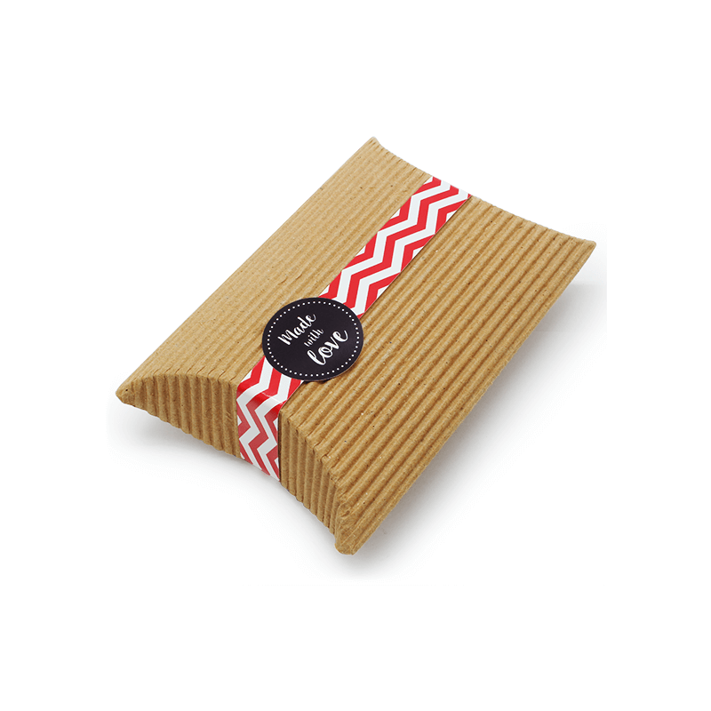 En Gran Velada puedes comprar pegatinas para el packaging, como este modelo combinable hecho con amor. Amplio catálogo de pegati