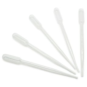 Pipetas pasteur conta gotas 3 ml