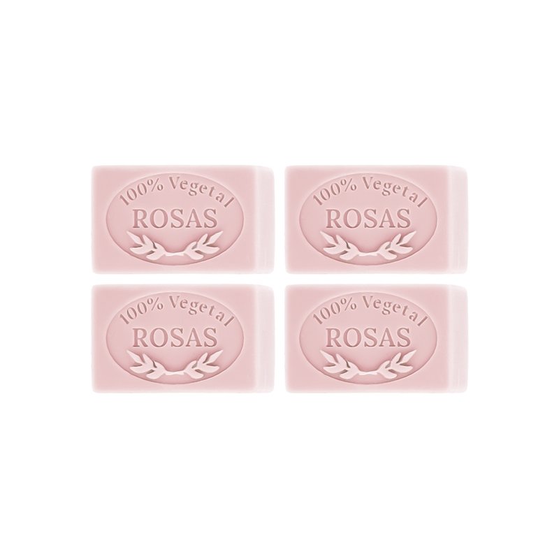 Comprar en Gran Velada molde jabones de petalos de rosa. Un molde de silicona para hacer comodamente 4 pastillas de jabon de est