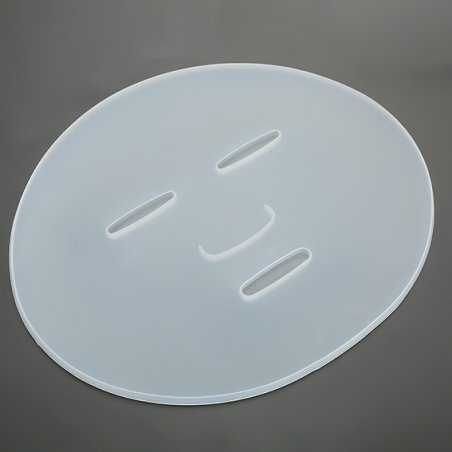 Molde de silicona para mascarillas faciales en forma de rostro. Flexible, fácil de usar y con envíos rápidos. ¡Compra ahora! - C