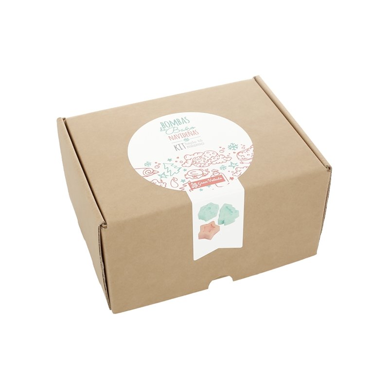 ¡Crea tus propias bombas de baño de Navidad con nuestro kit completo! Aprende y disfruta haciendo tus propios regalos. ¡Envíos r