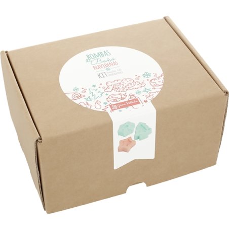 ¡Crea tus propias bombas de baño de Navidad con nuestro kit completo! Aprende y disfruta haciendo tus propios regalos. ¡Envíos r