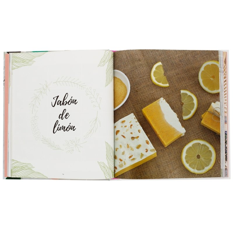 Descubre el arte del jabón artesanal con nuestro libro. Aprende a hacerlos en casa con recetas detalladas. ¡Envíos rápidos garan