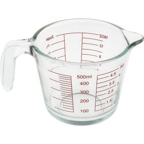 Jarro medidor vidro 500 ml