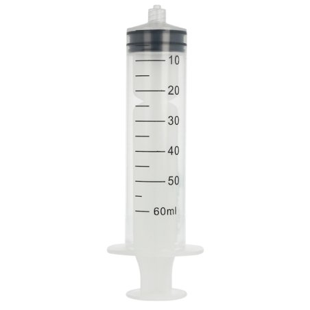 Jeringa medidora de 60 ml, grande y resistente. Perfecta para tus proyectos DIY. Amplia variedad de modelos disponibles. ¡Compra