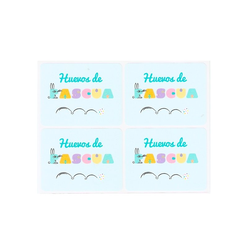 En Gran Velada puedes comprar pegatinas de Pascua, ideales para hueveras. Amplio catalogo de pegatinas. Servicio de personalizac