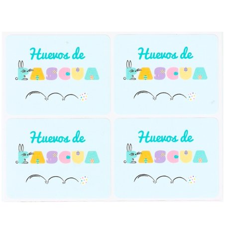 En Gran Velada puedes comprar pegatinas de Pascua, ideales para hueveras. Amplio catalogo de pegatinas. Servicio de personalizac