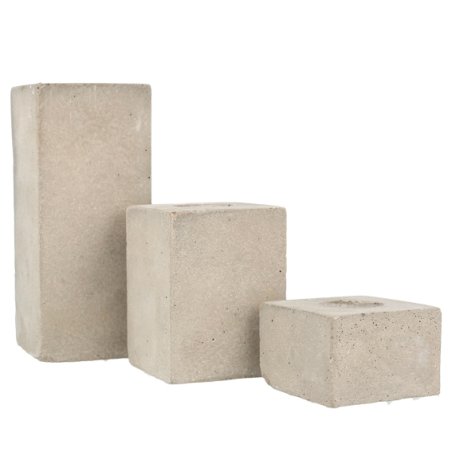 En Gran Velada puedes comprar moldes para hacer candelabros de cemento. Son de silicona, faciles de usar. Amplio catalogo para p