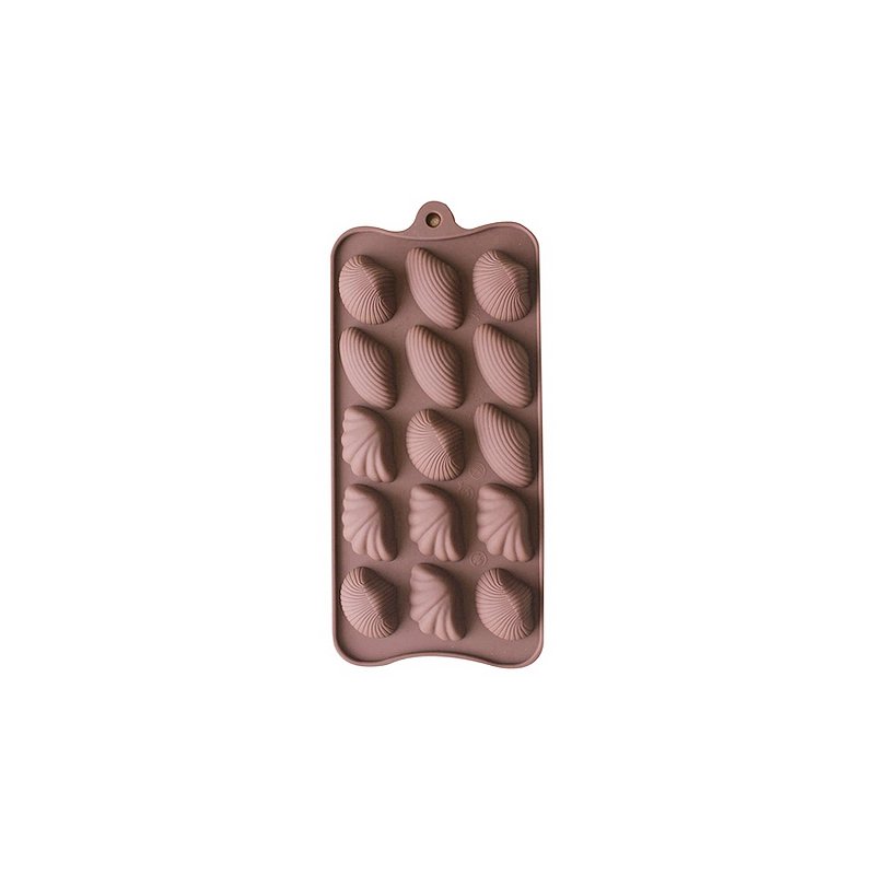 Moldes de silicona para manualidades, como este de 15 conchas marinas. Fácil de usar, resistente y duradero. ¡Compra con envíos 