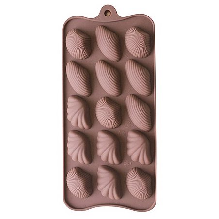 Moldes de silicona para manualidades, como este de 15 conchas marinas. Fácil de usar, resistente y duradero. ¡Compra con envíos 