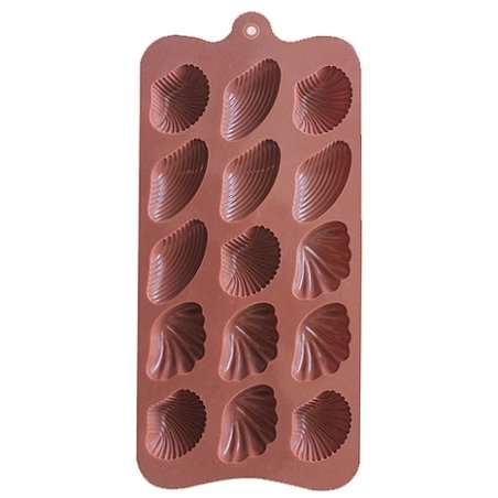 Moldes de silicona para manualidades, como este de 15 conchas marinas. Fácil de usar, resistente y duradero. ¡Compra con envíos 