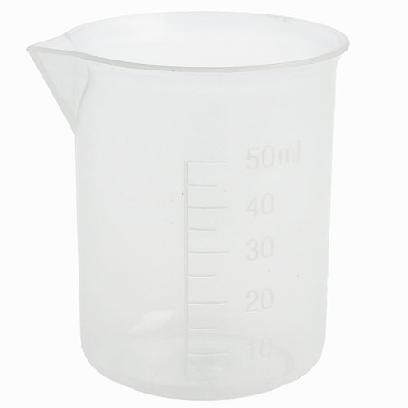 Descubre en Gran Velada el mini vaso medidor de plástico 50 ml. ¡Imprescindible para tus recetas DIY! Alta calidad y envíos rápi