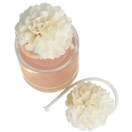 Flores de madera en forma de clavel para difusor en Gran Velada. Incluyen cordón de algodón. Envíos rápidos. - Cómo hacer Palito