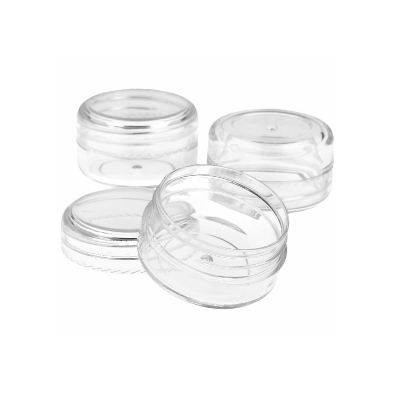 En Gran Velada puedes comprar envases para cosmetica al por mayor, como este modelo de tarros transparentes de 20 ml. Amplio cat