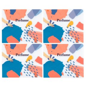 Autocollants de parfum pour emballages circulaires