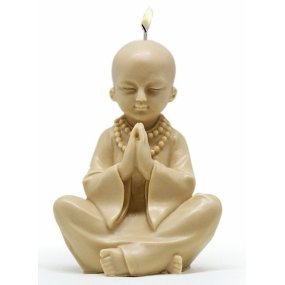 Molde buda niño rezando para velas