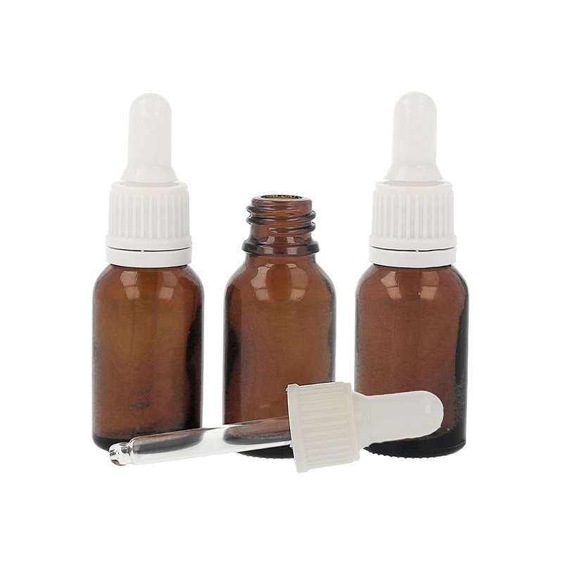 Frascos cuentagotas de 15 ml en cristal ámbar con tetina. Amplio catálogo disponible. ¡Compra con envíos rápidos y de calidad! -