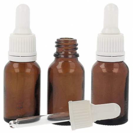 Frascos cuentagotas de 15 ml en cristal ámbar con tetina. Amplio catálogo disponible. ¡Compra con envíos rápidos y de calidad! -