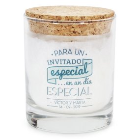 Velas personalizadas para bodas