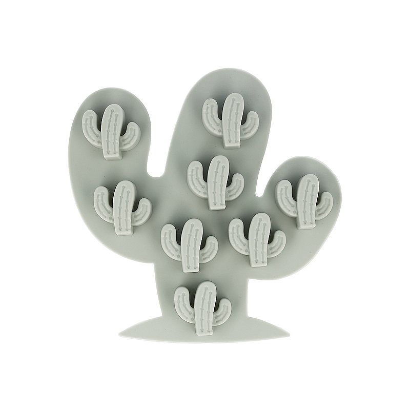 Moldes de silicona para jabones, velas e imanes, como este de 8 mini cactus. ¡Fácil de usar y disponible en Gran Velada con enví