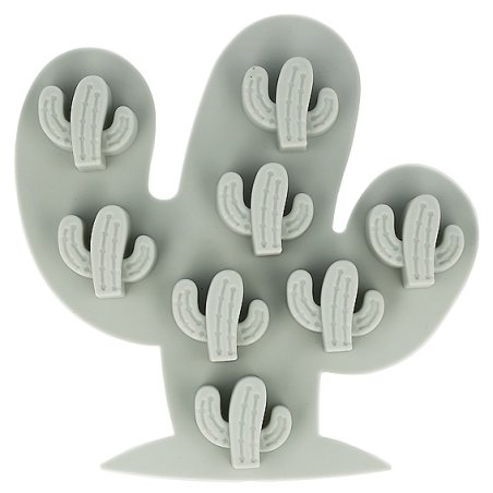 Moldes de silicona para jabones, velas e imanes, como este de 8 mini cactus. ¡Fácil de usar y disponible en Gran Velada con enví