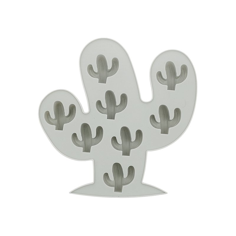Moldes de silicona para jabones, velas e imanes, como este de 8 mini cactus. ¡Fácil de usar y disponible en Gran Velada con enví