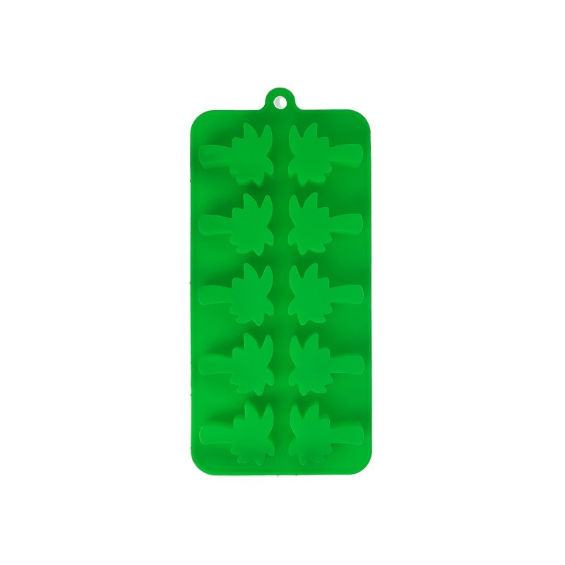 En Gran Velada puedes comprar moldes de silicona para hacer jabones, velas, imanes... como este modelo de 10 mini palmeras. Fáci