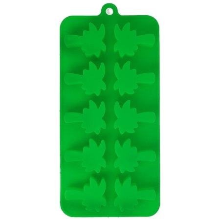 En Gran Velada puedes comprar moldes de silicona para hacer jabones, velas, imanes... como este modelo de 10 mini palmeras. Fáci