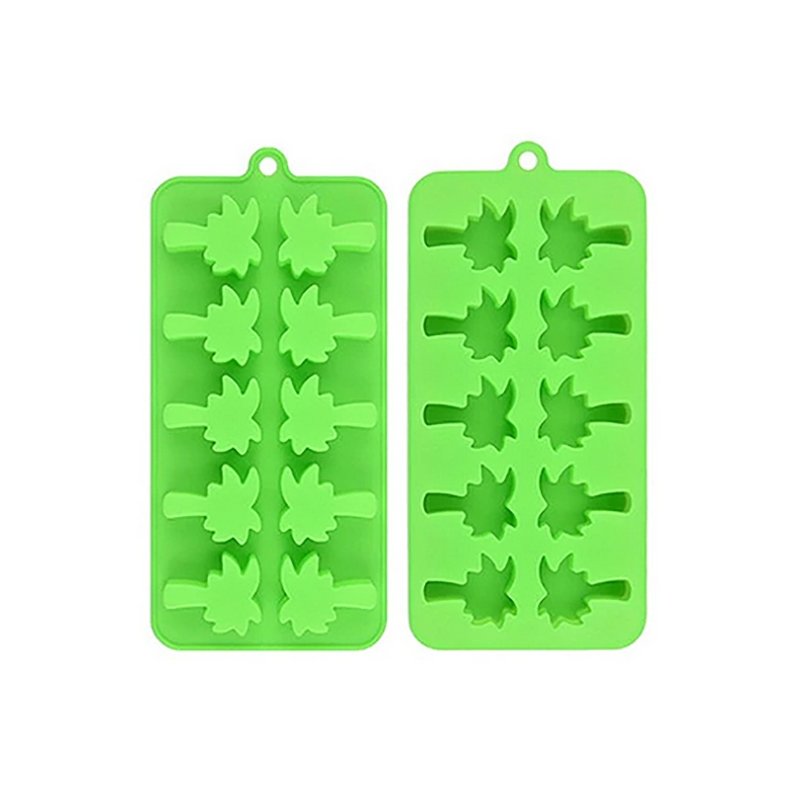 En Gran Velada puedes comprar moldes de silicona para hacer jabones, velas, imanes... como este modelo de 10 mini palmeras. Fáci