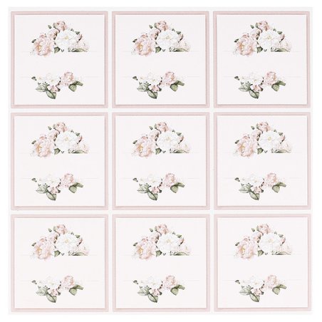 En Gran Velada puedes comprar pegatinas para escribir encima lo que quieras, como este modelo con estampado floral. Amplio catál