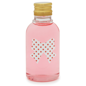 Frasco pet 50 ml tampa rosca aluminio dourada