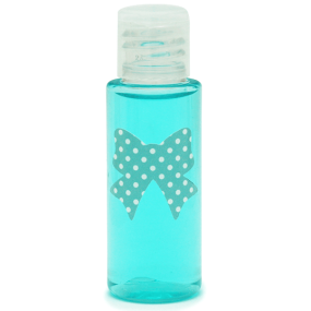 Frasco cilindrico PET 30ml tampa flip-top