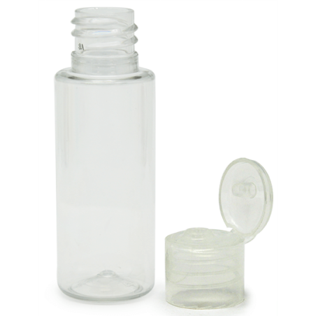 En Gran Velada puedes comprar envases pet para cosmética, como estas botellas de 30 ml con tapón bisagra. Calidad y buen precio.