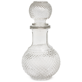 Licorera 250 ml redonda de cristal