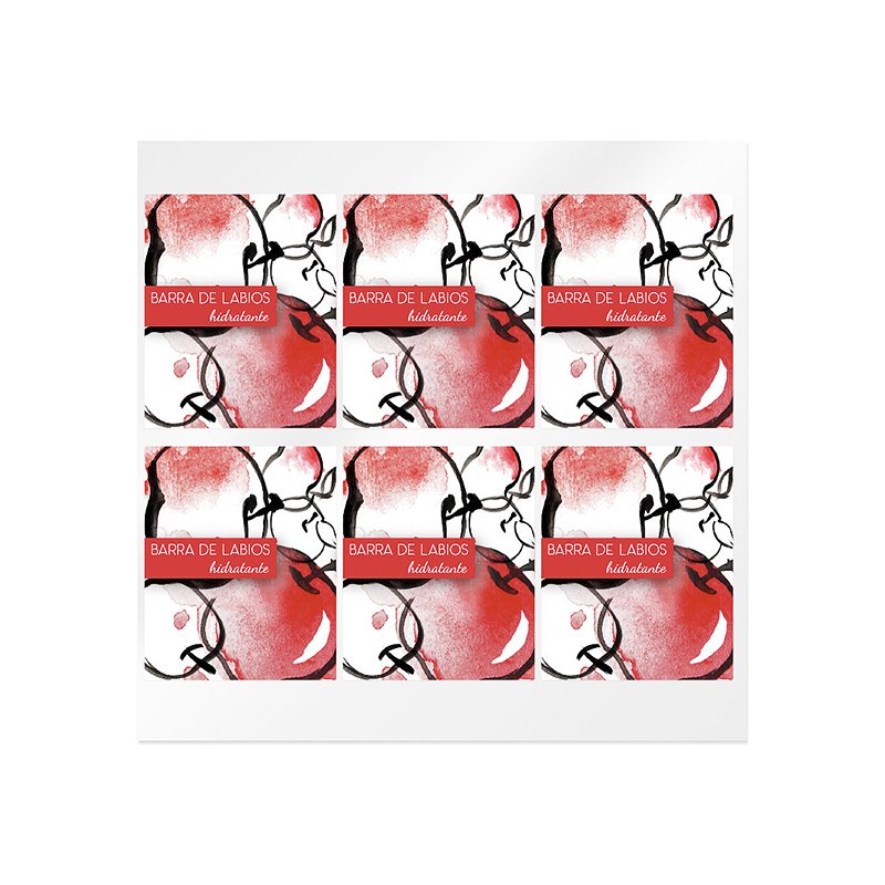 En Gran Velada puedes comprar pegatinas para tus cosméticos DIY, como estas para barra de labios hidratante. ¡Resistentes! Diseñ