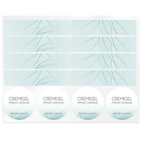 En Gran Velada puedes comprar pegatinas cremigel piernas cansadas para tus cosméticos DIY. Amplio catálogo de pegatinas. Resiste
