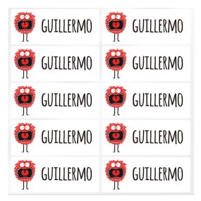 Adesivos personalizados monstro
