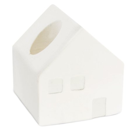 Descubre en Gran Velada los mejores moldes para portavelas DIY, como este fascinante diseño de casa. Calidad, precio y envíos rá