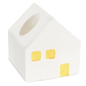 Molde porta-velas casinha