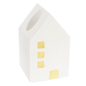 Molde porta-velas casa grande