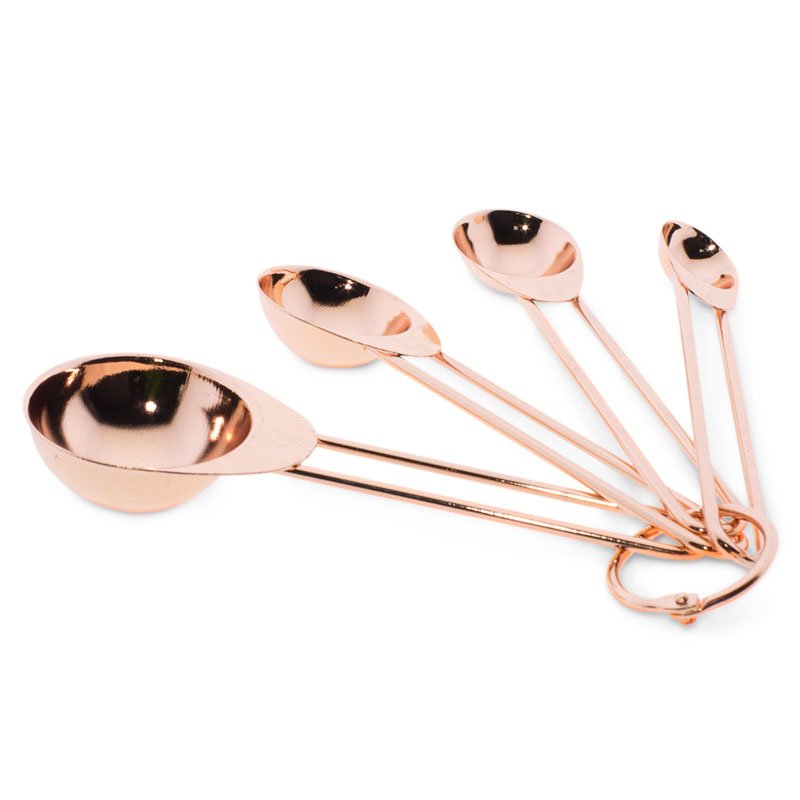 En Gran Velada puedes comprar un completo set medidor de cazos y cucharas para medir desde 1,25ml a 250ml. Son de acero inoxidab