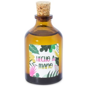 Adesivos feitos à mão tropical