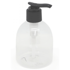 Garrafa bombe pet 250 ml com tampa preta