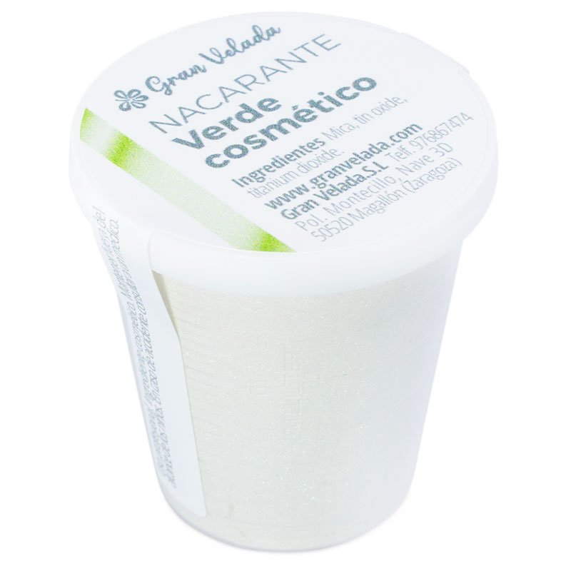 En Gran Velada puedes comprar nacarantes para cosmética, como este con reflejos verdes. Dará brillo a tus creaciones. Envíos ráp