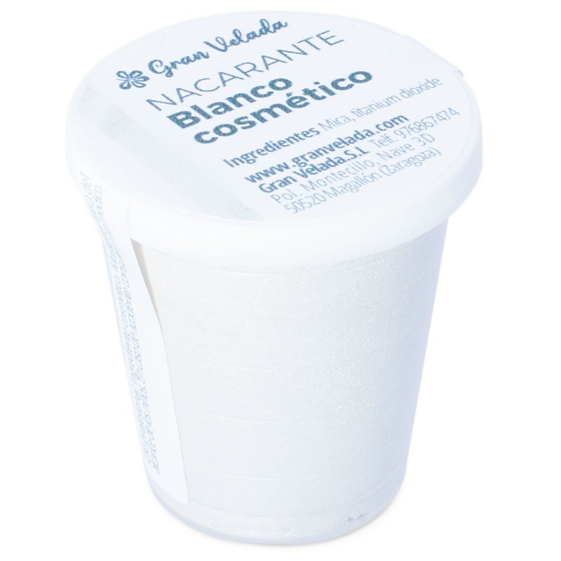 En Gran Velada puedes comprar nacarantes para cosmética, como este con reflejos blancos. Dará brillo a tus creaciones. Envíos rá
