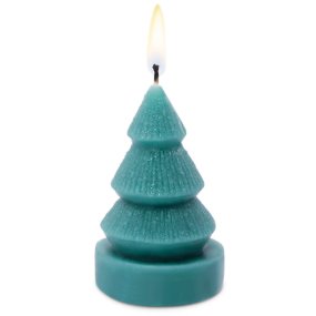 Molde pino de Natal baixo com base redonda